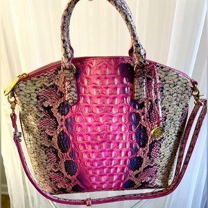 EUC BRAHMIN PINK COBRA DUXBURY